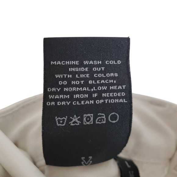 Vervet Attractively High Rise Botton Front‎ White Distressed Denim Shorts Size L - Picture 5 of 12